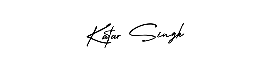 Design your own signature with our free online signature maker. With this signature software, you can create a handwritten (AmerikaSignatureDemo-Regular) signature for name Katar Singh. Katar Singh signature style 3 images and pictures png