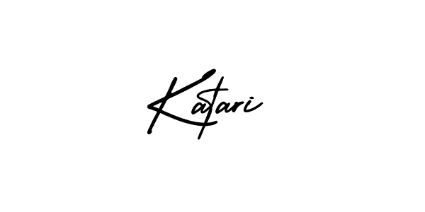 Make a beautiful signature design for name Katari. Use this online signature maker to create a handwritten signature for free. Katari signature style 3 images and pictures png