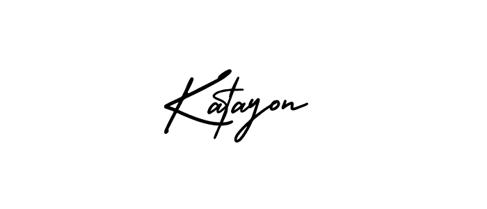 It looks lik you need a new signature style for name Katayon. Design unique handwritten (AmerikaSignatureDemo-Regular) signature with our free signature maker in just a few clicks. Katayon signature style 3 images and pictures png