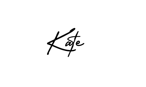 How to make Kate  signature? AmerikaSignatureDemo-Regular is a professional autograph style. Create handwritten signature for Kate  name. Kate  signature style 3 images and pictures png