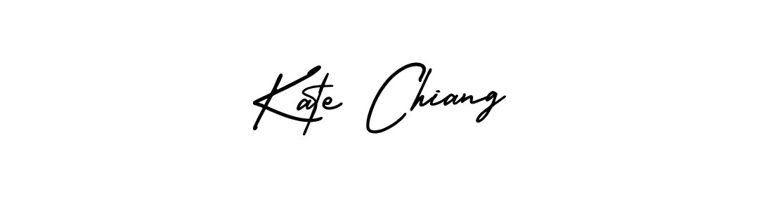 Make a beautiful signature design for name Kate Chiang. With this signature (AmerikaSignatureDemo-Regular) style, you can create a handwritten signature for free. Kate Chiang signature style 3 images and pictures png