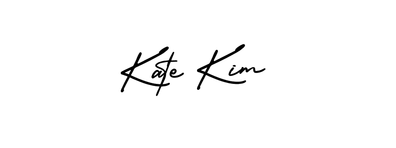 Similarly AmerikaSignatureDemo-Regular is the best handwritten signature design. Signature creator online .You can use it as an online autograph creator for name Kate Kim. Kate Kim signature style 3 images and pictures png