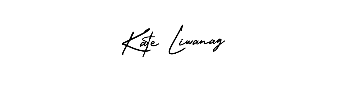 Make a short Kate Liwanag signature style. Manage your documents anywhere anytime using AmerikaSignatureDemo-Regular. Create and add eSignatures, submit forms, share and send files easily. Kate Liwanag signature style 3 images and pictures png