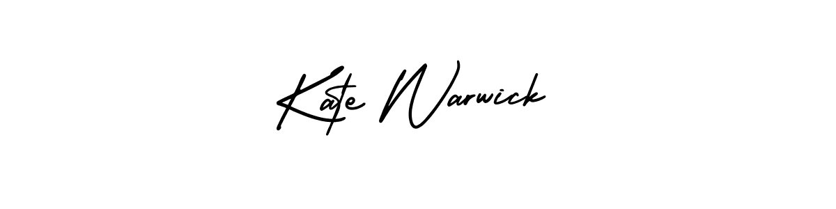 You should practise on your own different ways (AmerikaSignatureDemo-Regular) to write your name (Kate Warwick) in signature. don't let someone else do it for you. Kate Warwick signature style 3 images and pictures png