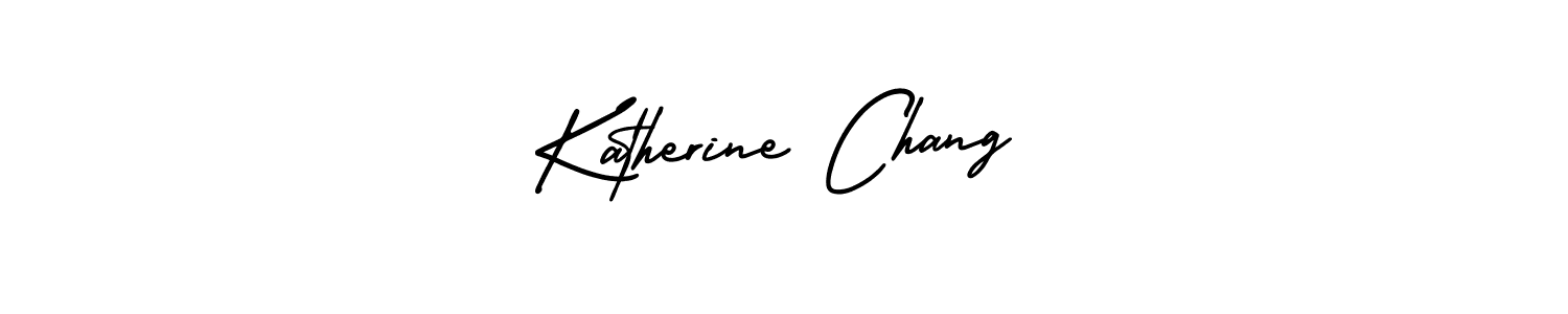 Similarly AmerikaSignatureDemo-Regular is the best handwritten signature design. Signature creator online .You can use it as an online autograph creator for name Katherine Chang. Katherine Chang signature style 3 images and pictures png