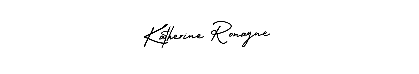 Create a beautiful signature design for name Katherine Ronayne. With this signature (AmerikaSignatureDemo-Regular) fonts, you can make a handwritten signature for free. Katherine Ronayne signature style 3 images and pictures png