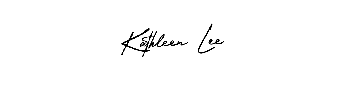 Kathleen Lee stylish signature style. Best Handwritten Sign (AmerikaSignatureDemo-Regular) for my name. Handwritten Signature Collection Ideas for my name Kathleen Lee. Kathleen Lee signature style 3 images and pictures png