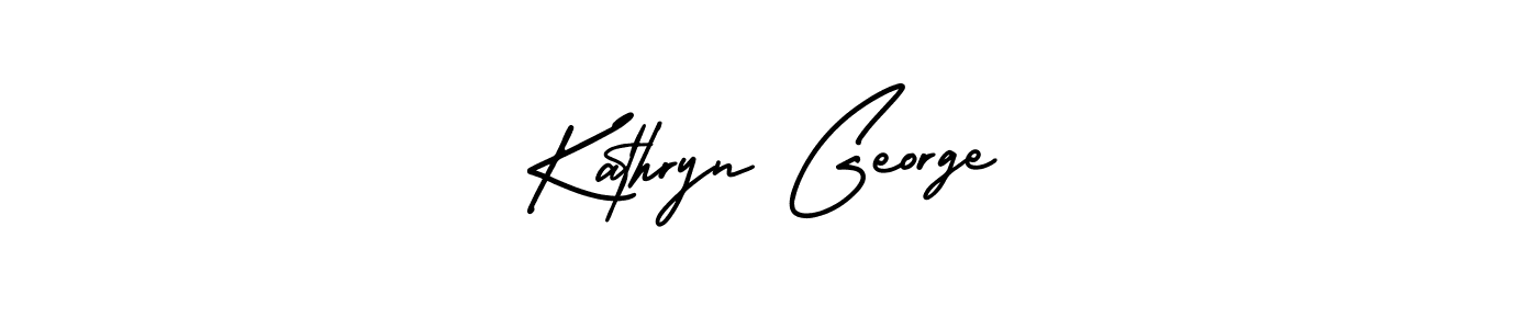 How to make Kathryn George signature? AmerikaSignatureDemo-Regular is a professional autograph style. Create handwritten signature for Kathryn George name. Kathryn George signature style 3 images and pictures png