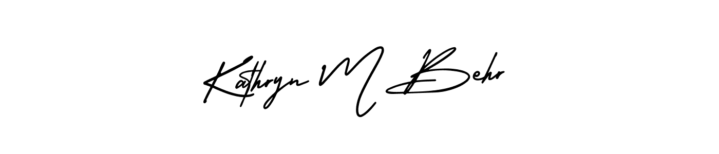 Best and Professional Signature Style for Kathryn M Behr. AmerikaSignatureDemo-Regular Best Signature Style Collection. Kathryn M Behr signature style 3 images and pictures png