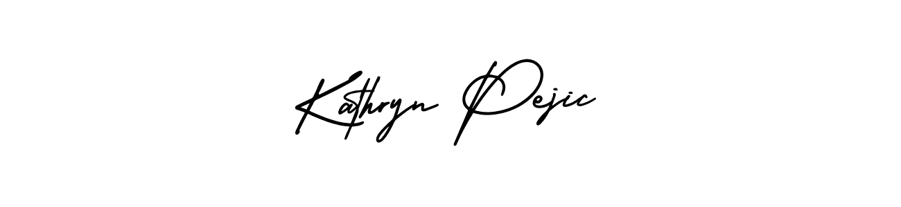 Make a beautiful signature design for name Kathryn Pejic. With this signature (AmerikaSignatureDemo-Regular) style, you can create a handwritten signature for free. Kathryn Pejic signature style 3 images and pictures png