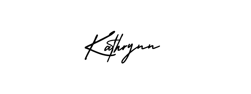 It looks lik you need a new signature style for name Kathrynn. Design unique handwritten (AmerikaSignatureDemo-Regular) signature with our free signature maker in just a few clicks. Kathrynn signature style 3 images and pictures png