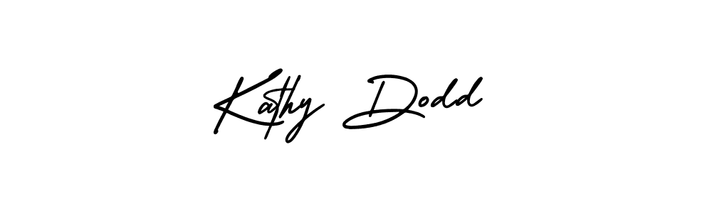 Use a signature maker to create a handwritten signature online. With this signature software, you can design (AmerikaSignatureDemo-Regular) your own signature for name Kathy Dodd. Kathy Dodd signature style 3 images and pictures png