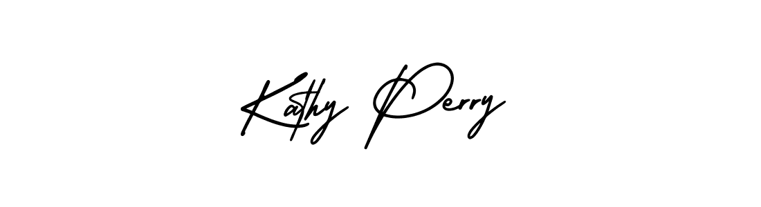 Create a beautiful signature design for name Kathy Perry. With this signature (AmerikaSignatureDemo-Regular) fonts, you can make a handwritten signature for free. Kathy Perry signature style 3 images and pictures png