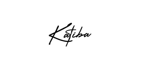 Also we have Katiba name is the best signature style. Create professional handwritten signature collection using AmerikaSignatureDemo-Regular autograph style. Katiba signature style 3 images and pictures png