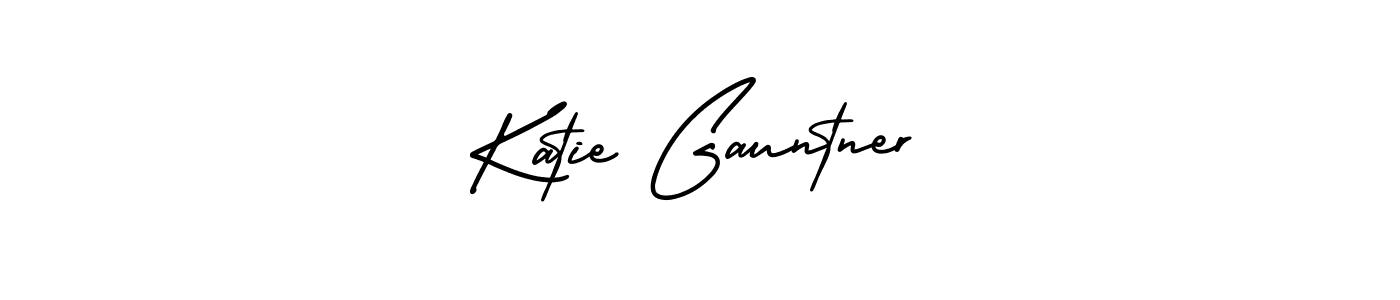 AmerikaSignatureDemo-Regular is a professional signature style that is perfect for those who want to add a touch of class to their signature. It is also a great choice for those who want to make their signature more unique. Get Katie Gauntner name to fancy signature for free. Katie Gauntner signature style 3 images and pictures png