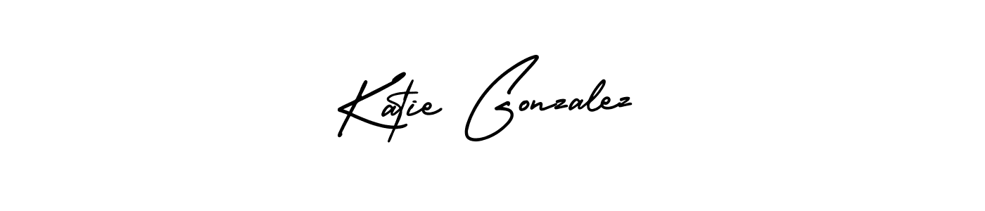 Similarly AmerikaSignatureDemo-Regular is the best handwritten signature design. Signature creator online .You can use it as an online autograph creator for name Katie Gonzalez. Katie Gonzalez signature style 3 images and pictures png