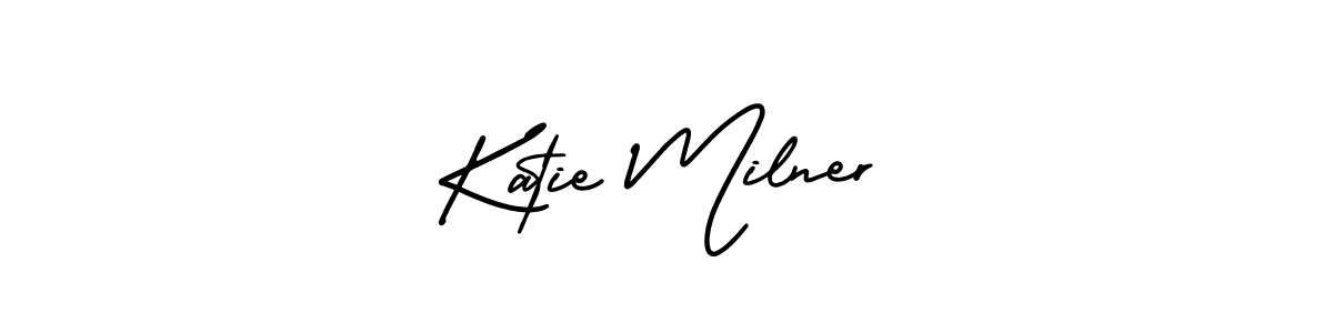 Best and Professional Signature Style for Katie Milner. AmerikaSignatureDemo-Regular Best Signature Style Collection. Katie Milner signature style 3 images and pictures png