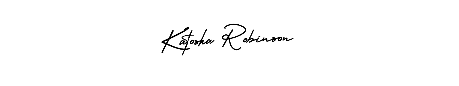 Similarly AmerikaSignatureDemo-Regular is the best handwritten signature design. Signature creator online .You can use it as an online autograph creator for name Katosha Robinson. Katosha Robinson signature style 3 images and pictures png
