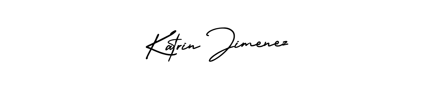 AmerikaSignatureDemo-Regular is a professional signature style that is perfect for those who want to add a touch of class to their signature. It is also a great choice for those who want to make their signature more unique. Get Katrin Jimenez name to fancy signature for free. Katrin Jimenez signature style 3 images and pictures png