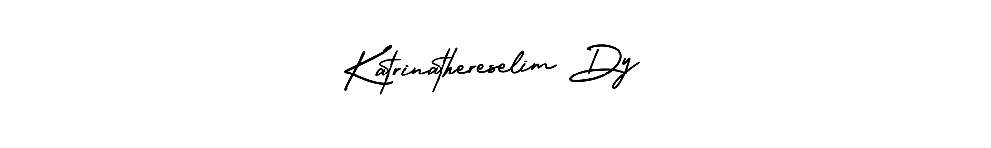 Design your own signature with our free online signature maker. With this signature software, you can create a handwritten (AmerikaSignatureDemo-Regular) signature for name Katrinathereselim Dy. Katrinathereselim Dy signature style 3 images and pictures png