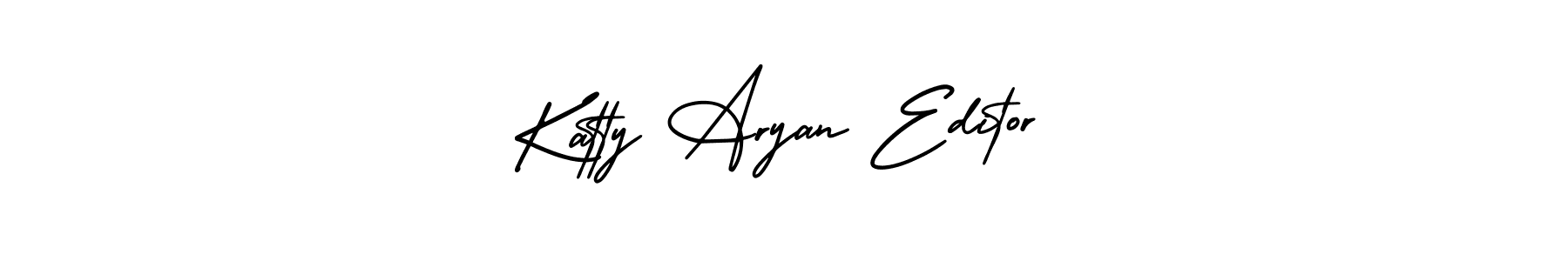 Here are the top 10 professional signature styles for the name Katty Aryan Editor. These are the best autograph styles you can use for your name. Katty Aryan Editor signature style 3 images and pictures png