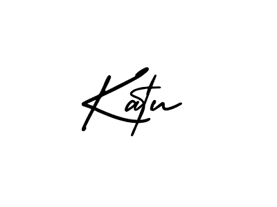 The best way (AmerikaSignatureDemo-Regular) to make a short signature is to pick only two or three words in your name. The name Katu include a total of six letters. For converting this name. Katu signature style 3 images and pictures png