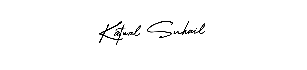 AmerikaSignatureDemo-Regular is a professional signature style that is perfect for those who want to add a touch of class to their signature. It is also a great choice for those who want to make their signature more unique. Get Katwal Suhail name to fancy signature for free. Katwal Suhail signature style 3 images and pictures png