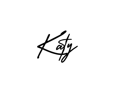 Design your own signature with our free online signature maker. With this signature software, you can create a handwritten (AmerikaSignatureDemo-Regular) signature for name Katy. Katy signature style 3 images and pictures png