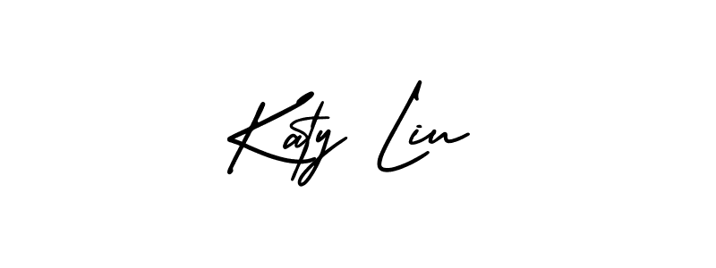 if you are searching for the best signature style for your name Katy Liu. so please give up your signature search. here we have designed multiple signature styles  using AmerikaSignatureDemo-Regular. Katy Liu signature style 3 images and pictures png