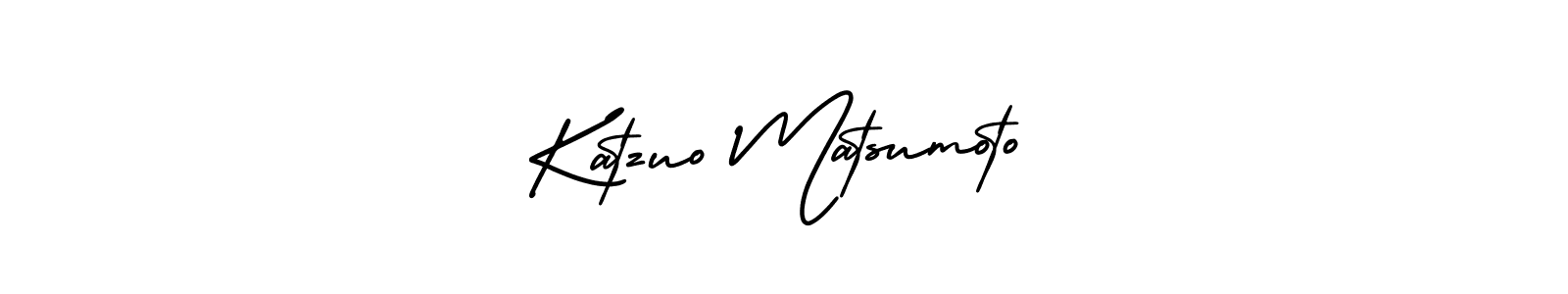 if you are searching for the best signature style for your name Katzuo Matsumoto. so please give up your signature search. here we have designed multiple signature styles  using AmerikaSignatureDemo-Regular. Katzuo Matsumoto signature style 3 images and pictures png