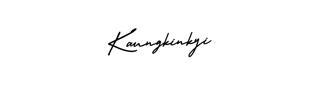Make a beautiful signature design for name Kaungkinkyi. Use this online signature maker to create a handwritten signature for free. Kaungkinkyi signature style 3 images and pictures png