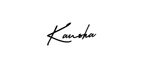 Also You can easily find your signature by using the search form. We will create Kausha name handwritten signature images for you free of cost using AmerikaSignatureDemo-Regular sign style. Kausha signature style 3 images and pictures png