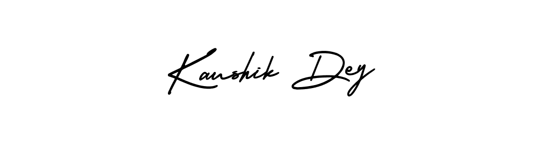 Make a beautiful signature design for name Kaushik Dey. With this signature (AmerikaSignatureDemo-Regular) style, you can create a handwritten signature for free. Kaushik Dey signature style 3 images and pictures png