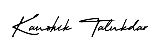 Here are the top professional signature styles for the name Kaushik Talukdar. These are the best autograph styles you can use for your name. Kaushik Talukdar signature style 3 images and pictures png