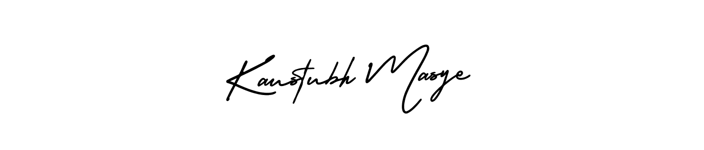 Make a beautiful signature design for name Kaustubh Masye. Use this online signature maker to create a handwritten signature for free. Kaustubh Masye signature style 3 images and pictures png