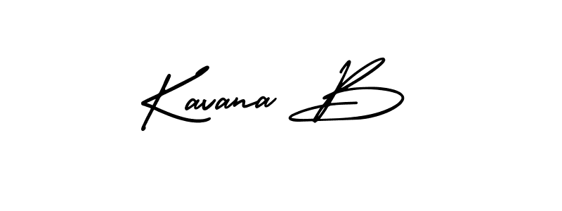 Similarly AmerikaSignatureDemo-Regular is the best handwritten signature design. Signature creator online .You can use it as an online autograph creator for name Kavana B. Kavana B signature style 3 images and pictures png