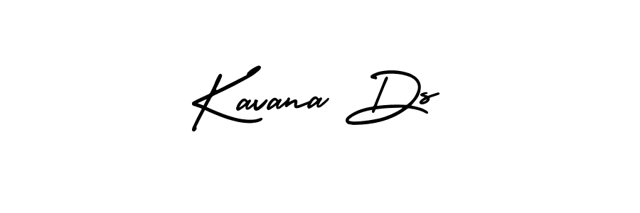 Make a beautiful signature design for name Kavana Ds. Use this online signature maker to create a handwritten signature for free. Kavana Ds signature style 3 images and pictures png