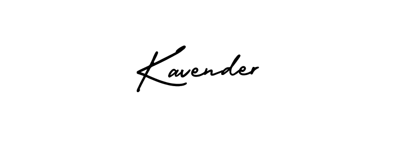 It looks lik you need a new signature style for name Kavender. Design unique handwritten (AmerikaSignatureDemo-Regular) signature with our free signature maker in just a few clicks. Kavender signature style 3 images and pictures png
