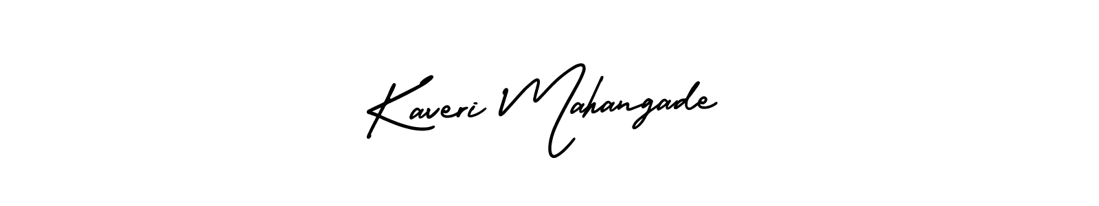 How to Draw Kaveri Mahangade signature style? AmerikaSignatureDemo-Regular is a latest design signature styles for name Kaveri Mahangade. Kaveri Mahangade signature style 3 images and pictures png