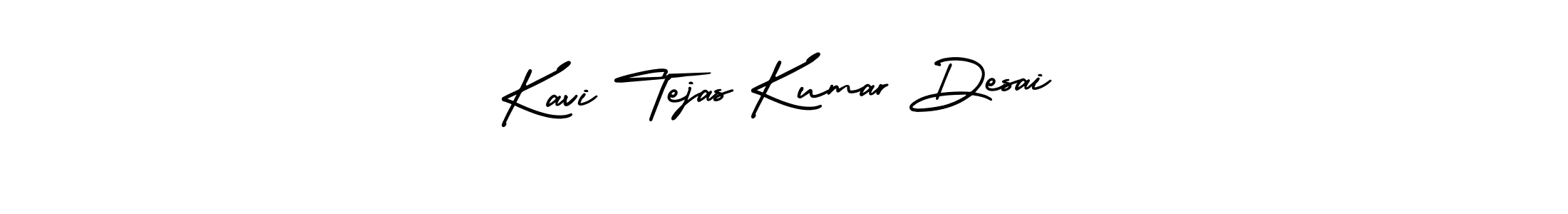 Kavi Tejas Kumar Desai stylish signature style. Best Handwritten Sign (AmerikaSignatureDemo-Regular) for my name. Handwritten Signature Collection Ideas for my name Kavi Tejas Kumar Desai. Kavi Tejas Kumar Desai signature style 3 images and pictures png