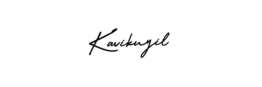 Make a beautiful signature design for name Kavikuyil. With this signature (AmerikaSignatureDemo-Regular) style, you can create a handwritten signature for free. Kavikuyil signature style 3 images and pictures png