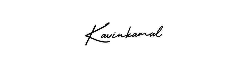 Design your own signature with our free online signature maker. With this signature software, you can create a handwritten (AmerikaSignatureDemo-Regular) signature for name Kavinkamal. Kavinkamal signature style 3 images and pictures png