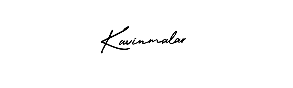 This is the best signature style for the Kavinmalar name. Also you like these signature font (AmerikaSignatureDemo-Regular). Mix name signature. Kavinmalar signature style 3 images and pictures png