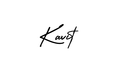 Make a beautiful signature design for name Kavit. With this signature (AmerikaSignatureDemo-Regular) style, you can create a handwritten signature for free. Kavit signature style 3 images and pictures png