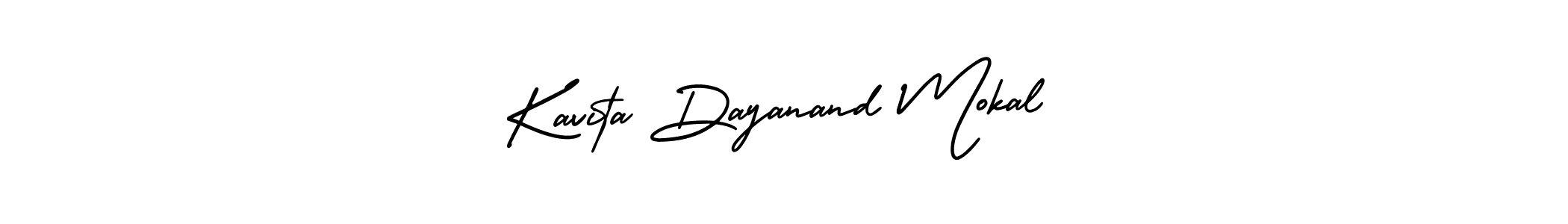 Check out images of Autograph of Kavita Dayanand Mokal name. Actor Kavita Dayanand Mokal Signature Style. AmerikaSignatureDemo-Regular is a professional sign style online. Kavita Dayanand Mokal signature style 3 images and pictures png