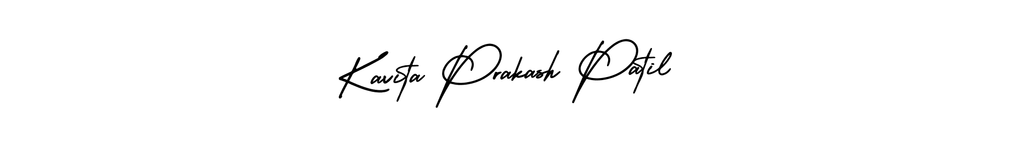 Also we have Kavita Prakash Patil name is the best signature style. Create professional handwritten signature collection using AmerikaSignatureDemo-Regular autograph style. Kavita Prakash Patil signature style 3 images and pictures png