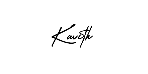 This is the best signature style for the Kavith name. Also you like these signature font (AmerikaSignatureDemo-Regular). Mix name signature. Kavith signature style 3 images and pictures png