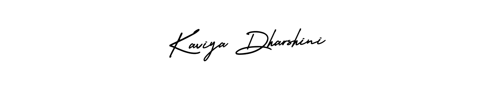 How to Draw Kaviya Dharshini signature style? AmerikaSignatureDemo-Regular is a latest design signature styles for name Kaviya Dharshini. Kaviya Dharshini signature style 3 images and pictures png