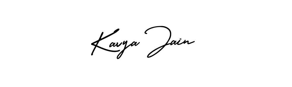 Best and Professional Signature Style for Kavya Jain. AmerikaSignatureDemo-Regular Best Signature Style Collection. Kavya Jain signature style 3 images and pictures png