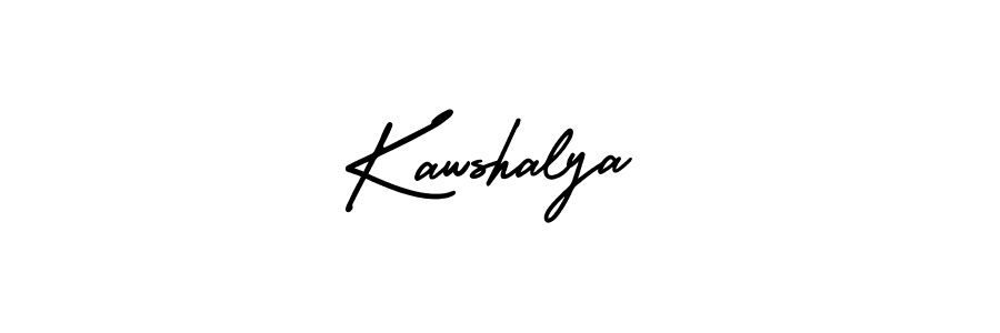 How to Draw Kawshalya signature style? AmerikaSignatureDemo-Regular is a latest design signature styles for name Kawshalya. Kawshalya signature style 3 images and pictures png